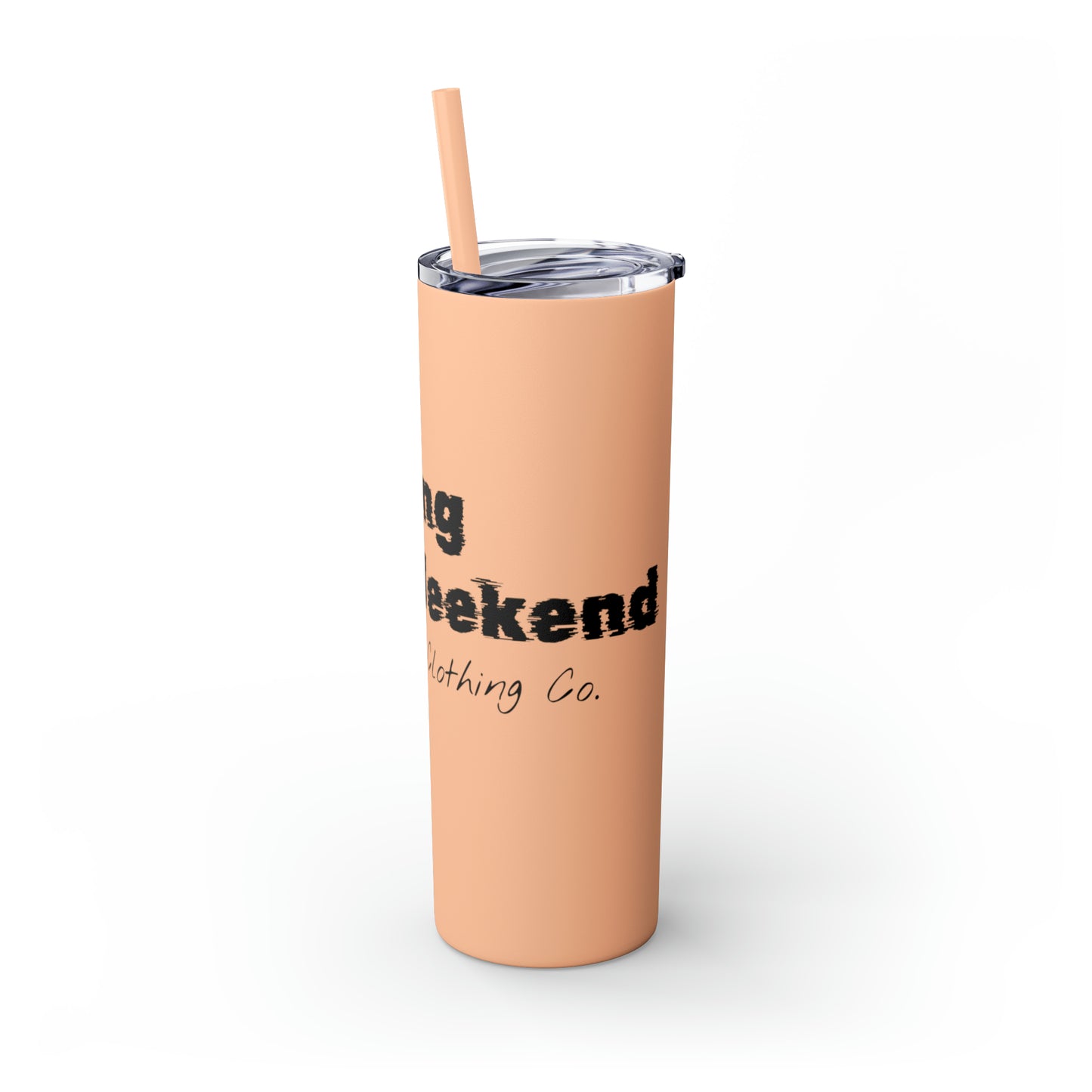 Skinny Tumbler with Straw, 20oz