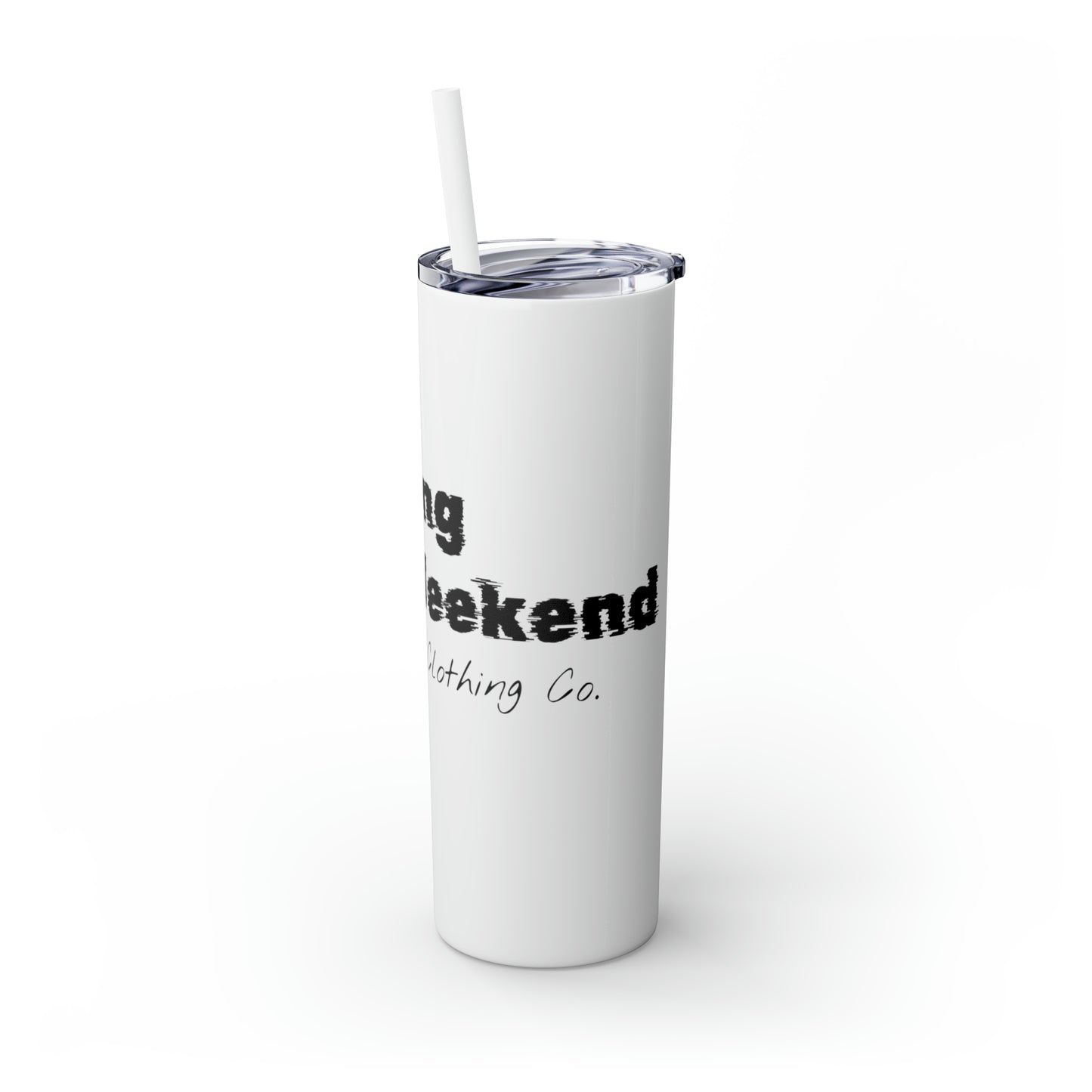 Skinny Tumbler with Straw, 20oz