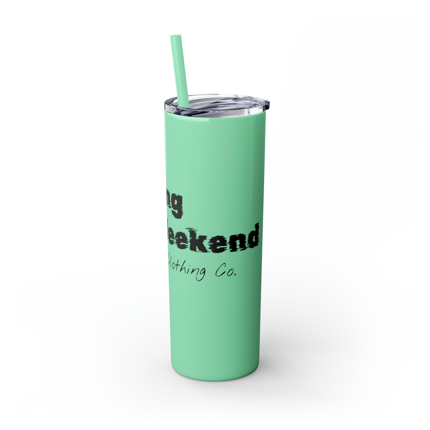 Skinny Tumbler with Straw, 20oz